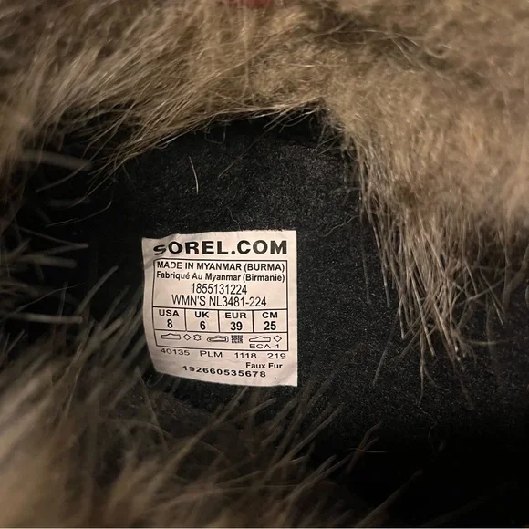 Sorel Joan of Artic Brown Winter Boots Thigh High Snow - Picture 5 of 8